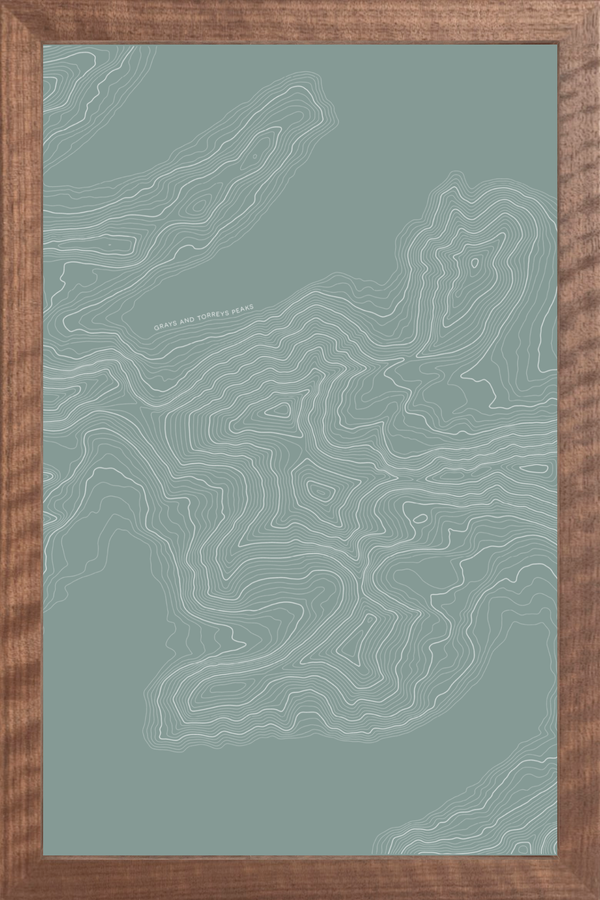 Grays and Torreys Peaks, Colorado Print