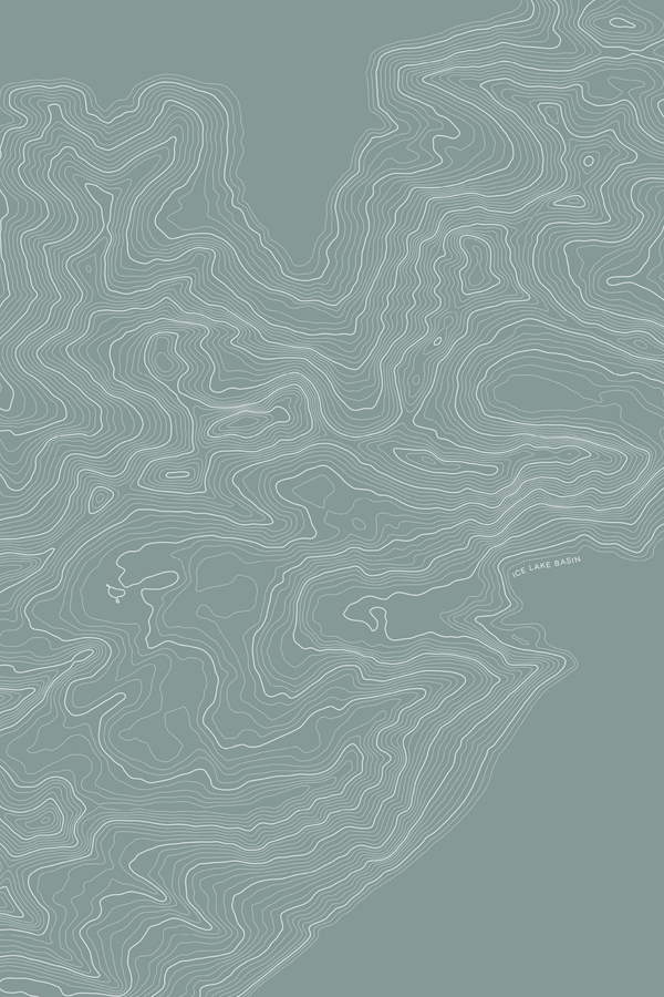 Ice Lake Basin, Colorado Print