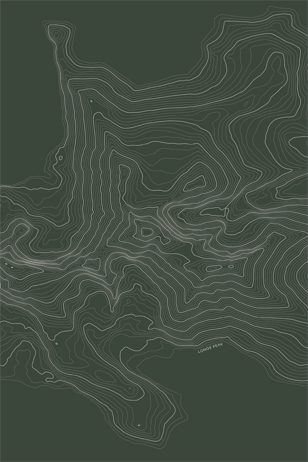 Longs Peak, Colorado Print