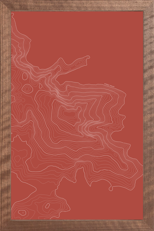 Pikes Peak, Colorado Print